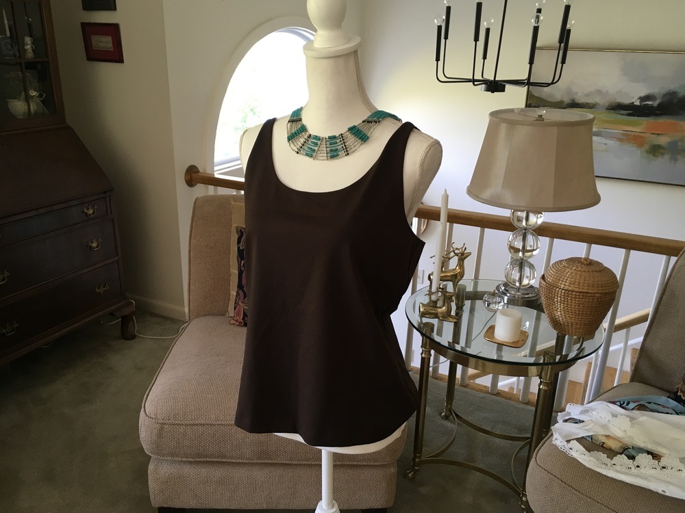 Chico’s brown size 2 (L) camisole top